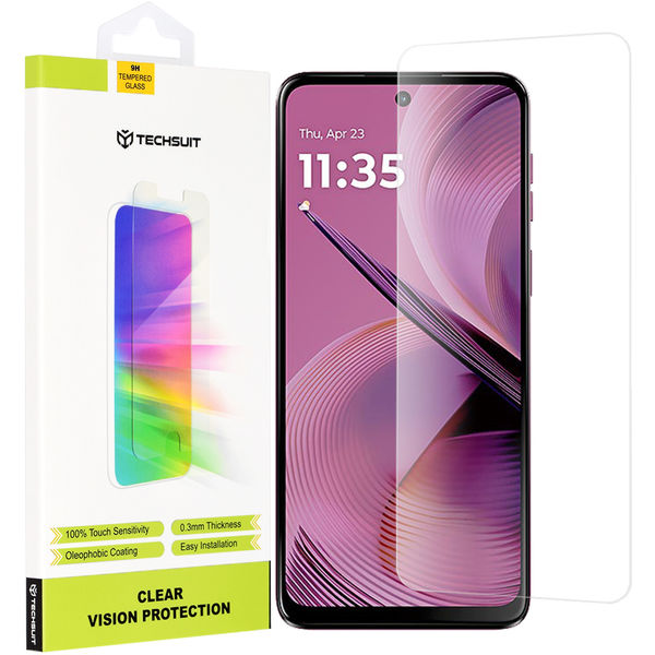 Techsuit - Clear Vision Glass - Motorola Moto G55 - Transparent