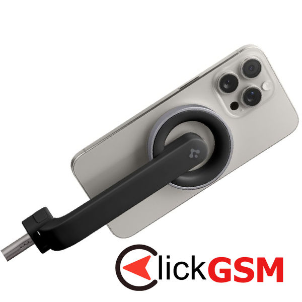 Spigen - Selfie Stick (S571W) - MagSafe Compatible, with Tripod, Stable, Bluetooth, for iOS and Android - Black