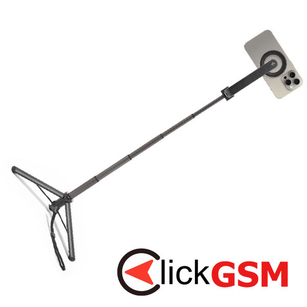 Spigen - Selfie Stick (S571W) - MagSafe Compatible, with Tripod, Stable, Bluetooth, for iOS and Android - Black
