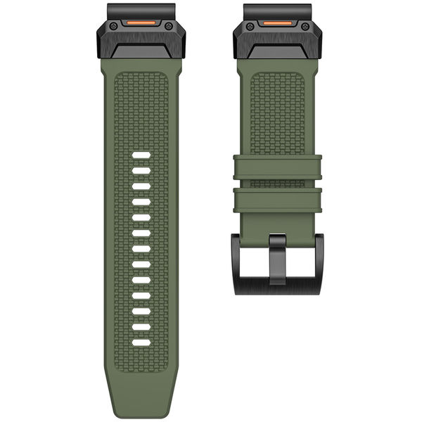 Techsuit - Watchband QuickFit 26mm (W068) - Garmin Fenix 3/3 HR/5X/5X Plus/6X/6X Pro/7X/7X Pro Solar - Black