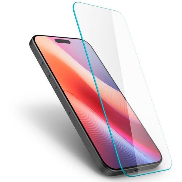 Spigen - Glas.tR Slim - iPhone 15 / iPhone 16 - Clear