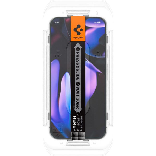 Spigen - Glas.tR EZ-FIT (2 pack) - Google Pixel 9 Pro XL - Clear