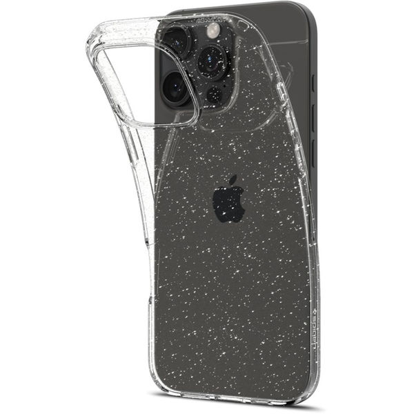 Spigen - Liquid Crystal Glitter - iPhone 16 Pro - Crystal Quartz