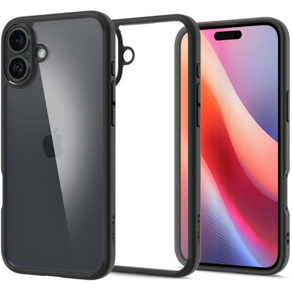 Spigen - Ultra Hybrid - iPhone 16 - Matte Black