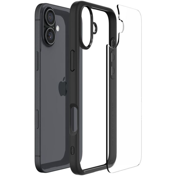 Spigen - Ultra Hybrid - iPhone 16 - Matte Black