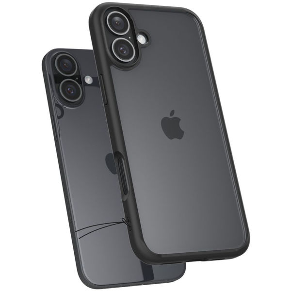 Spigen - Ultra Hybrid - iPhone 16 - Matte Black