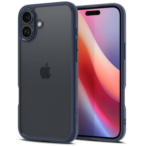 Spigen - Ultra Hybrid - iPhone 16 - Navy Blue