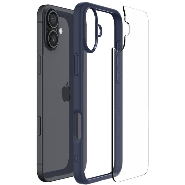 Spigen - Ultra Hybrid - iPhone 16 - Navy Blue