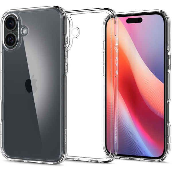 Spigen - Ultra Hybrid - iPhone 16 - Clear