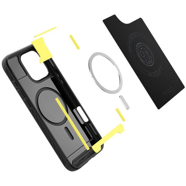 Spigen - Rugged Armor MagSafe - iPhone 16 Pro - Matte Black
