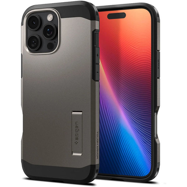 Spigen - Tough Armor MagSafe - iPhone 16 Pro - Gunmetal