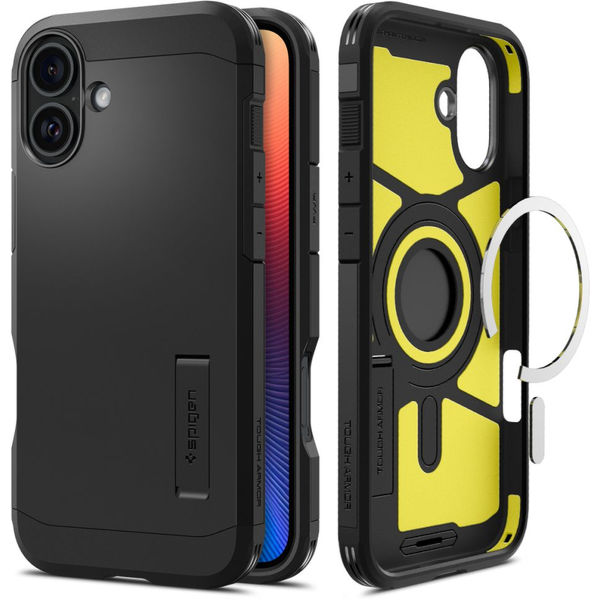 Spigen - Tough Armor MagSafe - iPhone 16 - Black