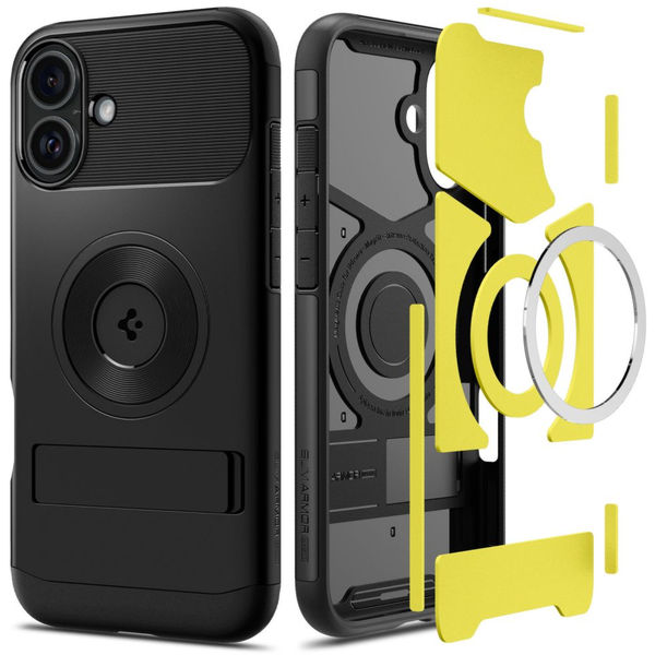 Spigen - Slim Armor MagSafe - iPhone 16 - Black