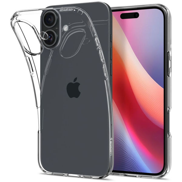 Spigen - Liquid Crystal - iPhone 16 - Clear