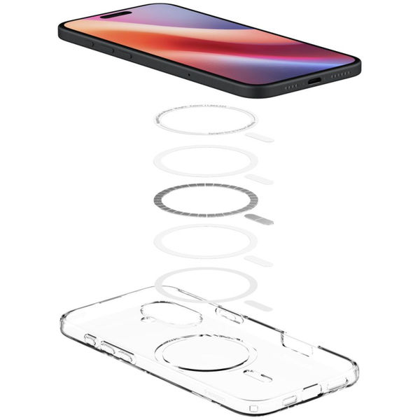 Spigen - Liquid Crystal MagSafe - iPhone 16 - Clear