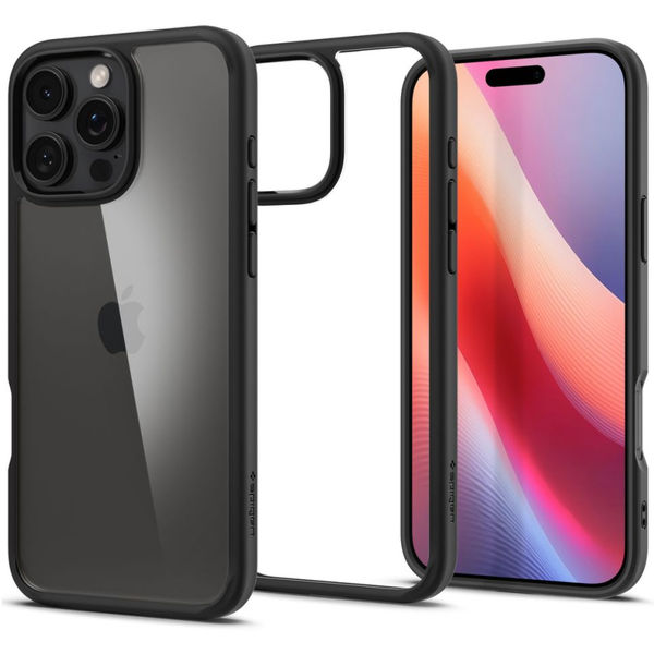 Spigen - Ultra Hybrid - iPhone 16 Pro - Matte Black