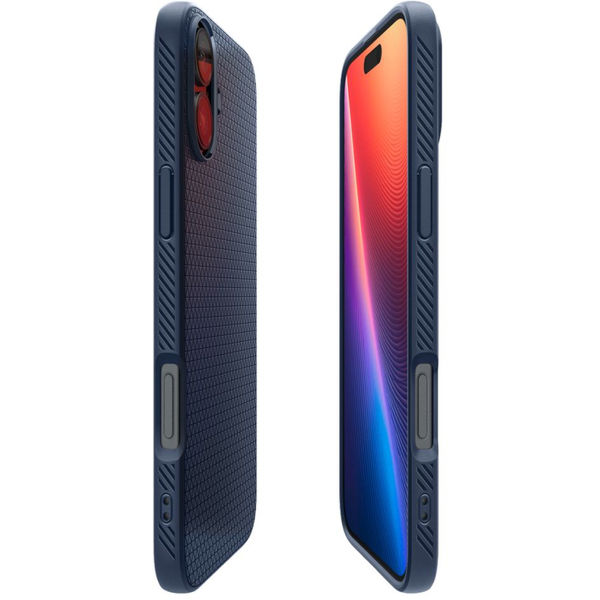 Spigen - Liquid Air - iPhone 16 - Navy Blue