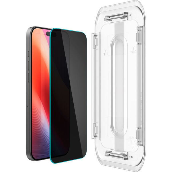 Spigen - Glas.tR EZ-FIT (2 pack) - iPhone 16 Pro Max - Privacy