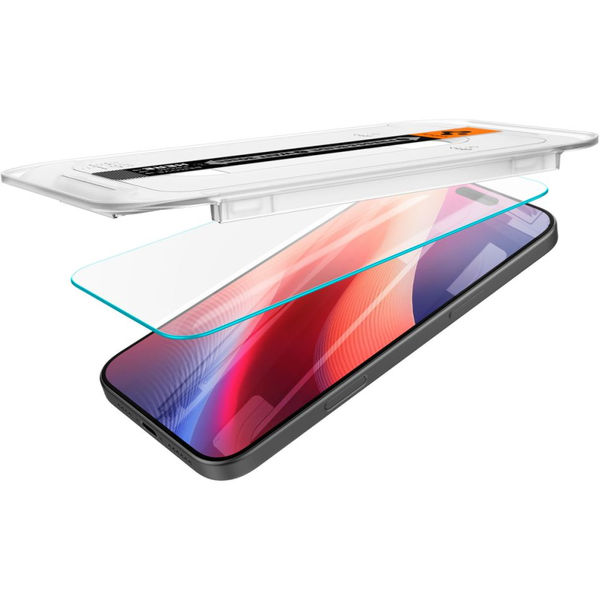 Spigen - Glas.tR EZ-FIT (2 pack) - iPhone 16 Pro Max - Clear