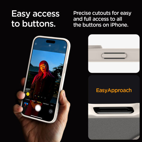 Spigen - Ultra Hybrid MagSafe - iPhone 16 Pro - Frost Natural Titanium