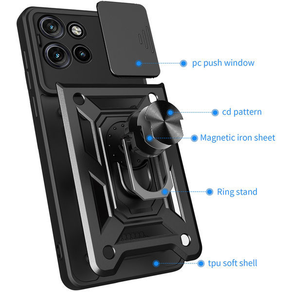 Techsuit - CamShield Series - Motorola Edge 50 Neo / Motorola ThinkPhone 25 - Rose Gold