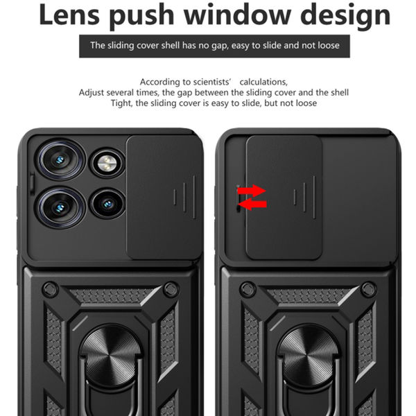 Techsuit - CamShield Series - Motorola Edge 50 Neo / Motorola ThinkPhone 25 - Rose Gold