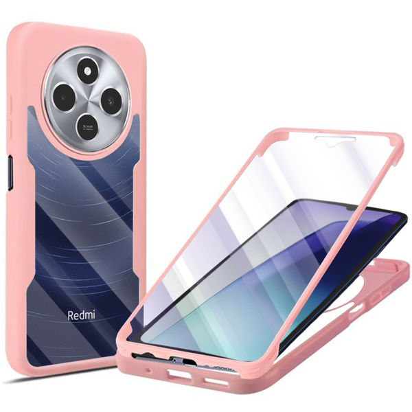 Techsuit - ColorVerse 360 Series + Screen Protector - Xiaomi Redmi 14C / Poco C75 - Pink