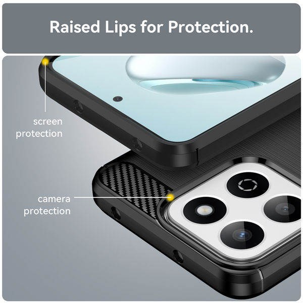 Techsuit - Carbon Silicone - Xiaomi 14T Pro - Black