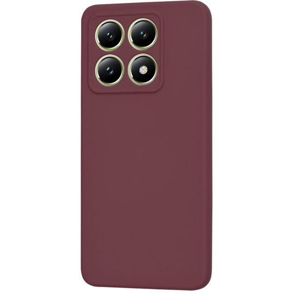 Techsuit - SoftFlex - Xiaomi 14T - Plum Red