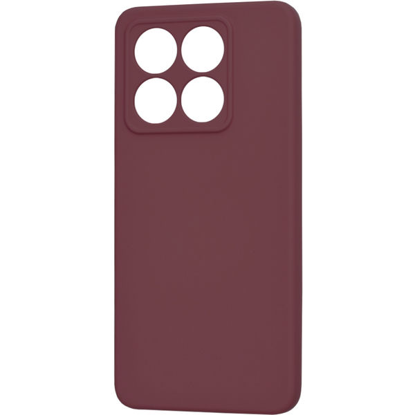 Techsuit - SoftFlex - Xiaomi 14T - Plum Red