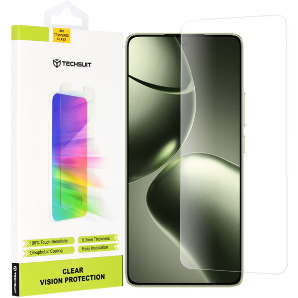 Techsuit - Clear Vision Glass - Xiaomi 14T / 14T Pro - Transparent