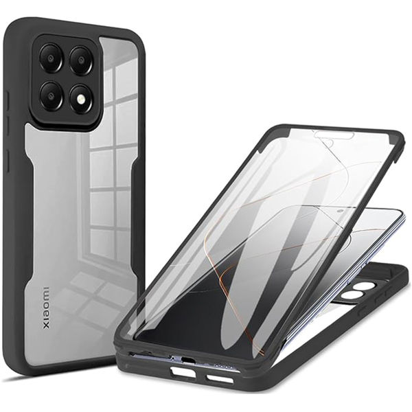 Techsuit - ColorVerse 360 Series + Screen Protector - Xiaomi 14T - Black