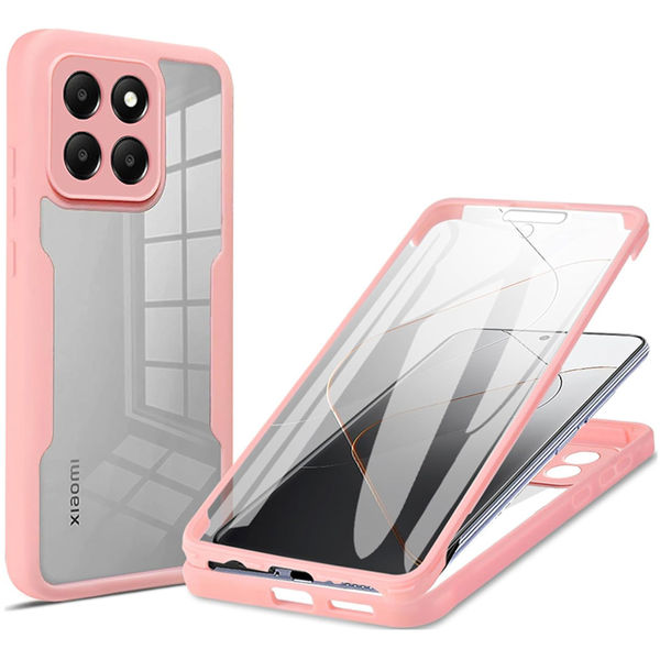 Techsuit - ColorVerse 360 Series + Screen Protector - Xiaomi 14T - Pink
