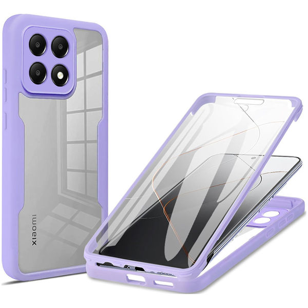 Techsuit - ColorVerse 360 Series + Screen Protector - Xiaomi 14T Pro - Purple
