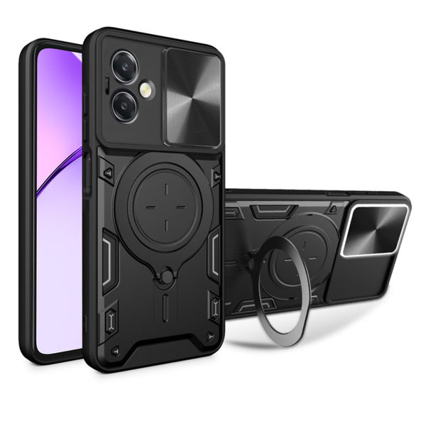 Techsuit - CamGuard Pro - Oppo A40 4G / A60 5G - Black