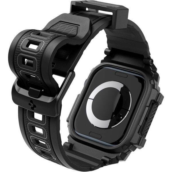 Spigen - Rugged Armor Pro - Apple Watch 10 42mm - Matte Black