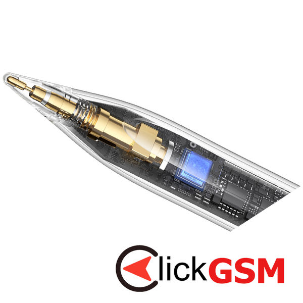 Baseus - Stylus Pen Smooth Writing Series (P80015806211-03) - Active Version, Lightning, for iPad - Moon White