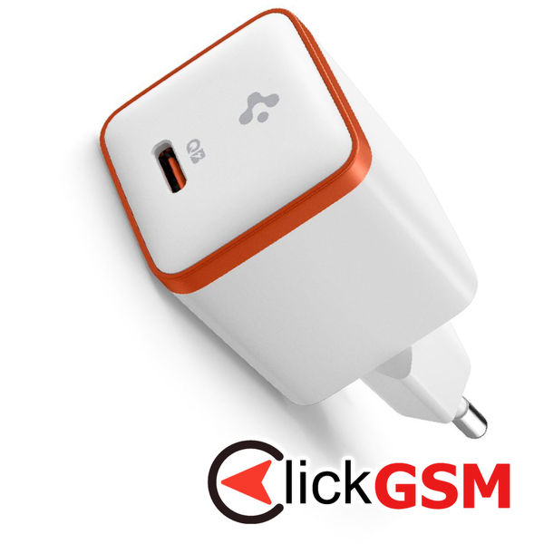 Spigen - Wall Charger Arcstation Essential (EE301EU) - Type-C, Quick Charge, PD30W - White