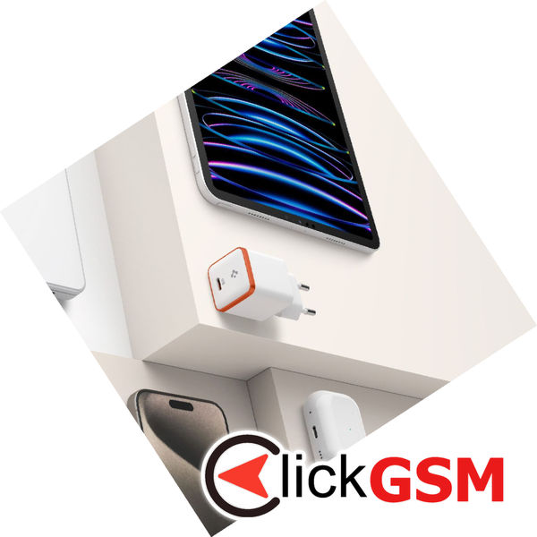 Spigen - Wall Charger Arcstation Essential (EE301EU) - Type-C, Quick Charge, PD30W - White