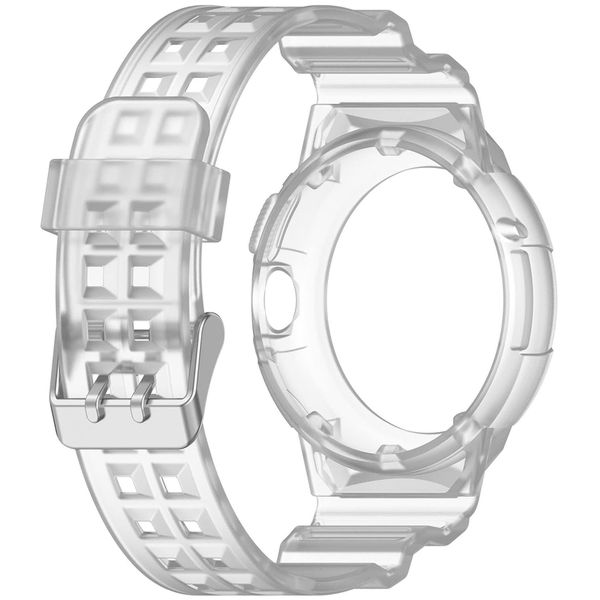 Techsuit - Watchband (W065) - Google Pixel Watch / Watch 2 / Watch 3 41mm - Clear