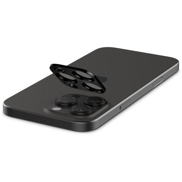Spigen - Optik.tR Camera Glass (2 pack) - iPhone 14 Pro / Pro Max / 15 Pro / Pro Max / 16 Pro / Pro Max - Black