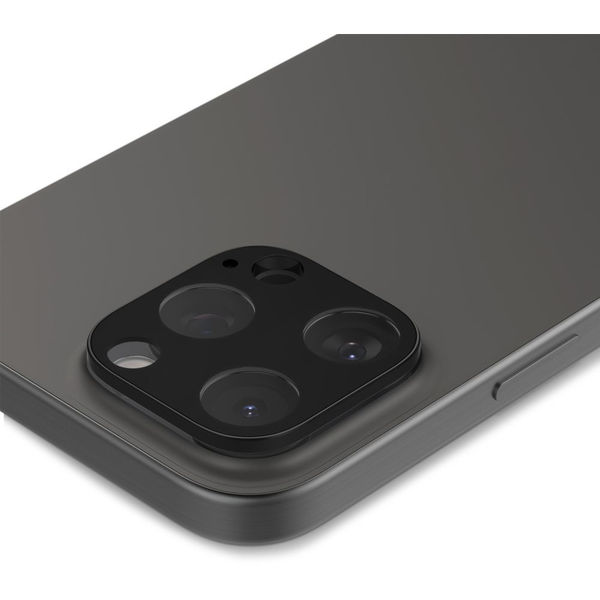 Spigen - Optik.tR Camera Glass (2 pack) - iPhone 14 Pro / Pro Max / 15 Pro / Pro Max / 16 Pro / Pro Max - Black