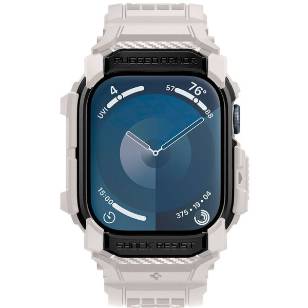 Spigen - Rugged Armor Pro - Apple Watch 10 46mm - Dune Beige