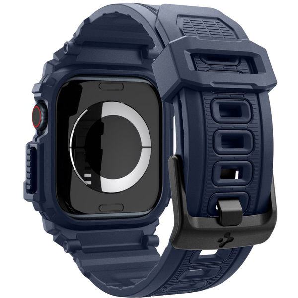 Spigen - Rugged Armor Pro - Apple Watch 10 46mm - Navy Blue