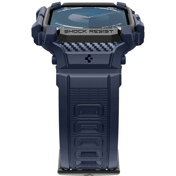 Spigen - Rugged Armor Pro - Apple Watch 10 46mm - Navy Blue