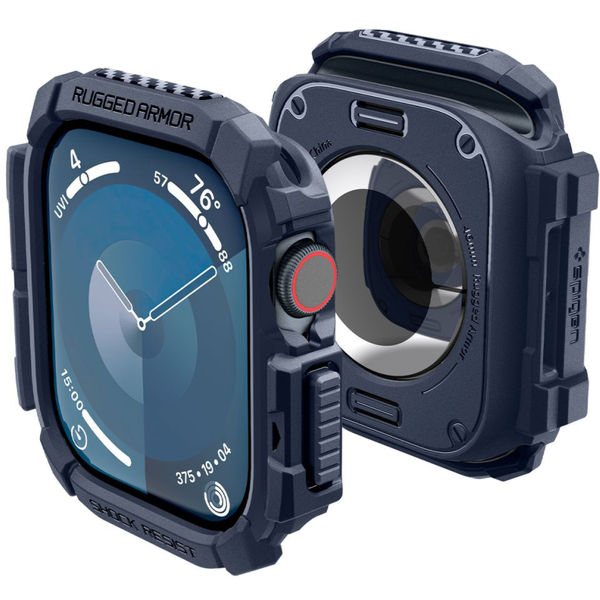 Spigen - Rugged Armor - Apple Watch 10 46mm - Navy Blue