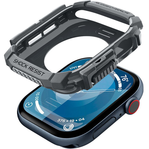 Spigen - Rugged Armor - Apple Watch 10 46mm - Dark Grey