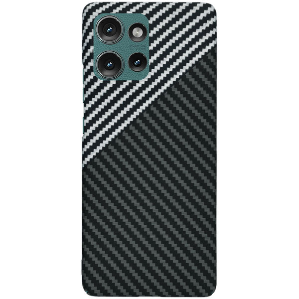 Techsuit - Carbonite FiberShell - Motorola Edge 50 - Stealth Gray