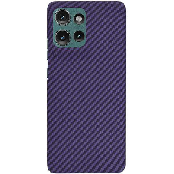 Techsuit - Carbonite FiberShell - Motorola Edge 50 - Purple