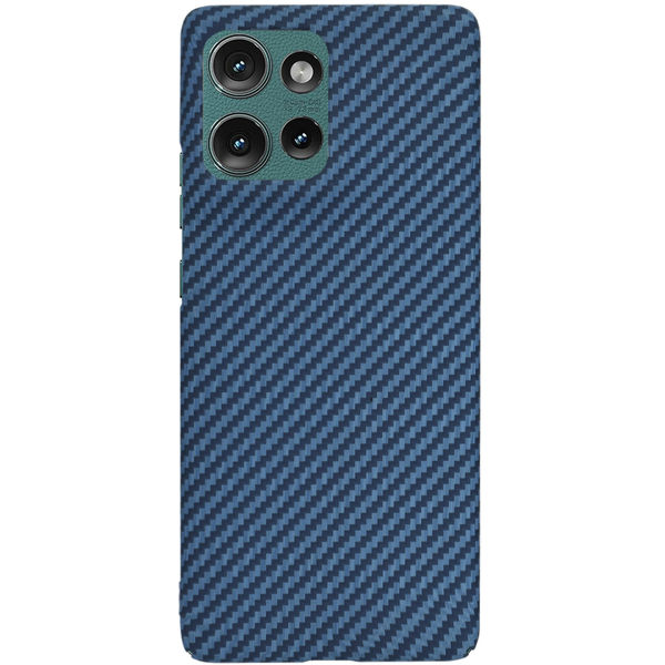Techsuit - Carbonite FiberShell - Motorola Edge 50 - Cyan